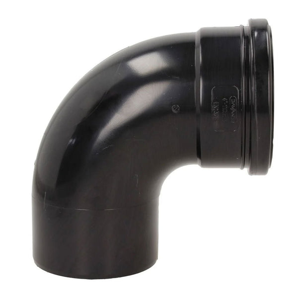 Davant 110mm Ring Seal Soil 92 Degree Single Socket Bend - JJ Building Materials