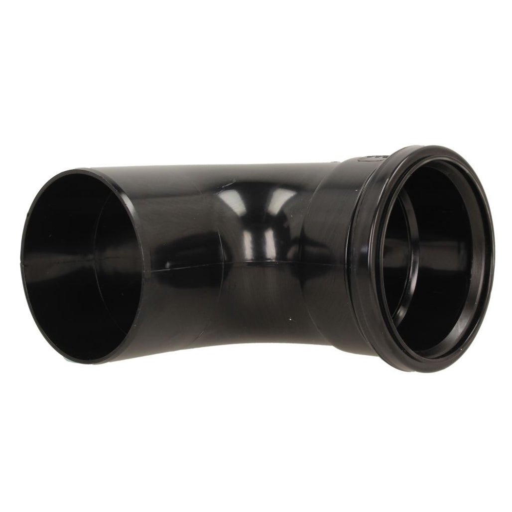 Davant 110mm Ring Seal Soil 92 Degree Single Socket Bend - JJ Building Materials