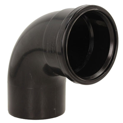 Davant 110mm Ring Seal Soil 92 Degree Single Socket Bend - JJ Building Materials