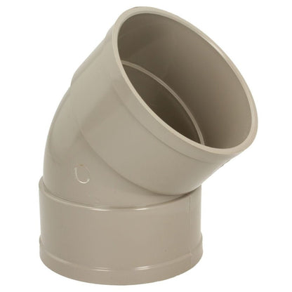 Davant 110mm Solvent Weld Soil 135 Degree Double Socket Bend - JJ Building Materials