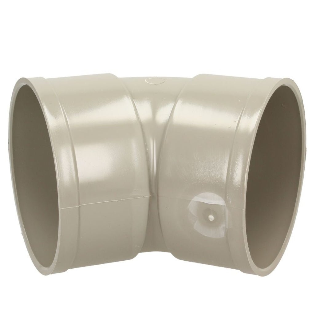 Davant 110mm Solvent Weld Soil 135 Degree Double Socket Bend - JJ Building Materials