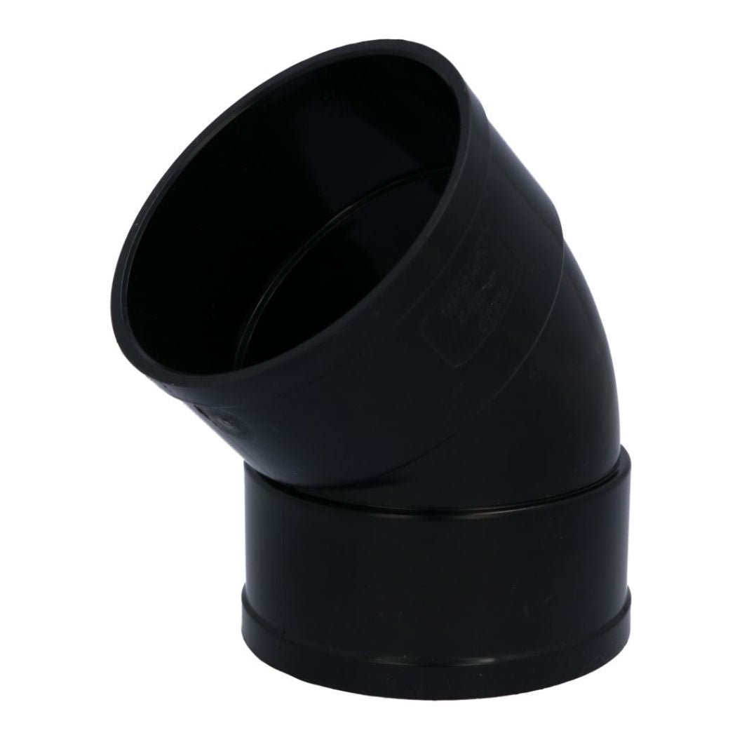 Davant 110mm Solvent Weld Soil 135 Degree Double Socket Bend - JJ Building Materials