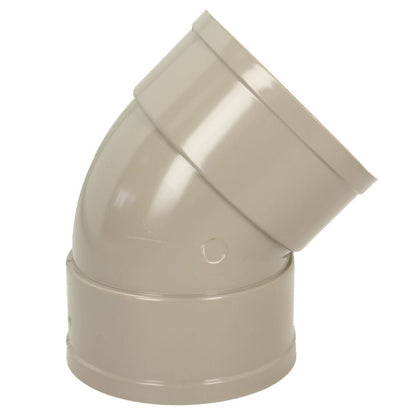 Davant 110mm Solvent Weld Soil 135 Degree Double Socket Bend - JJ Building Materials