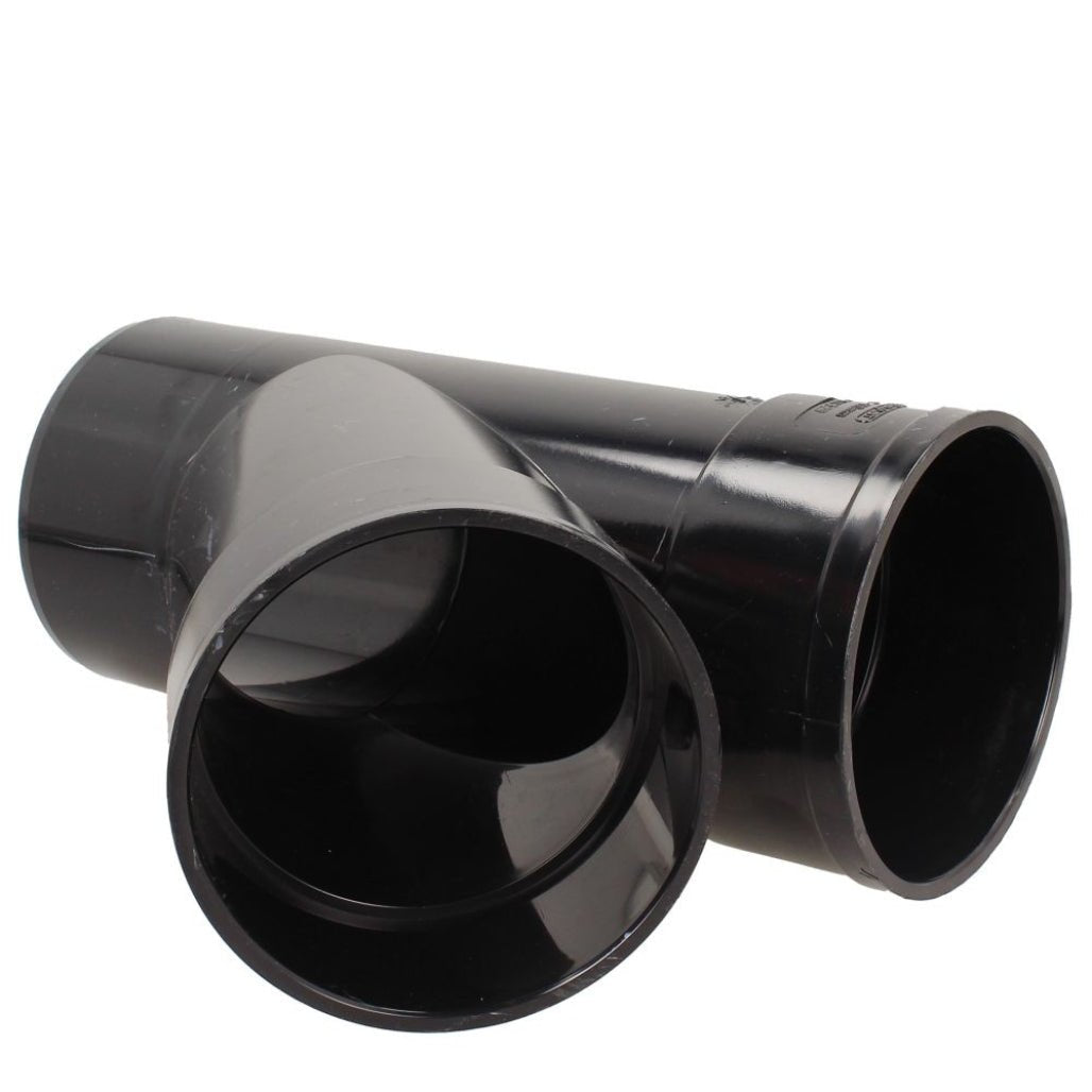 Davant 110mm Solvent Weld Soil 135 Degree Double Socket Branch Tee - JJ Building Materials