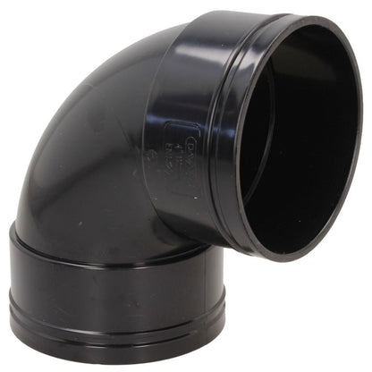 Davant 110mm Solvent Weld Soil 92 Degree Double Socket Bend - JJ Building Materials