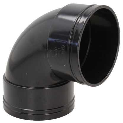 Davant 110mm Solvent Weld Soil 92 Degree Double Socket Bend - JJ Building Materials