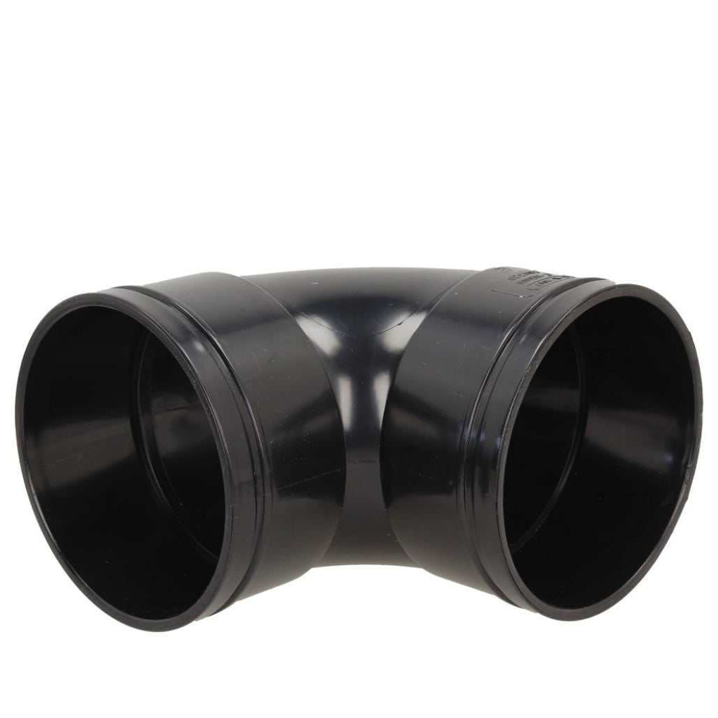 Davant 110mm Solvent Weld Soil 92 Degree Double Socket Bend - JJ Building Materials