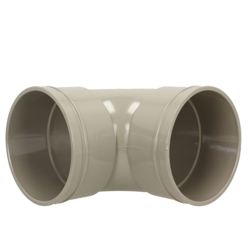 Davant 110mm Solvent Weld Soil 92 Degree Double Socket Bend - JJ Building Materials