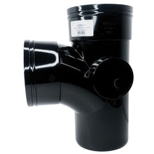 Davant 110mm Solvent Weld Soil 92 Degree Double Socket Branch Tee c/w Boss - JJ Building Materials