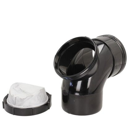 Davant 110mm Solvent Weld Soil 92 Degree Single Socket Access Bend - JJ Building Materials