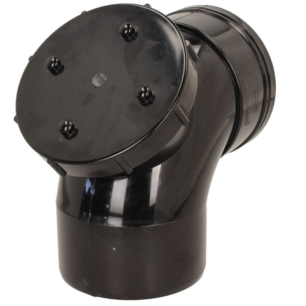 Davant 110mm Solvent Weld Soil 92 Degree Single Socket Access Bend - JJ Building Materials