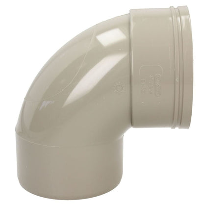Davant 110mm Solvent Weld Soil 92 Degree Single Socket Bend - JJ Building Materials