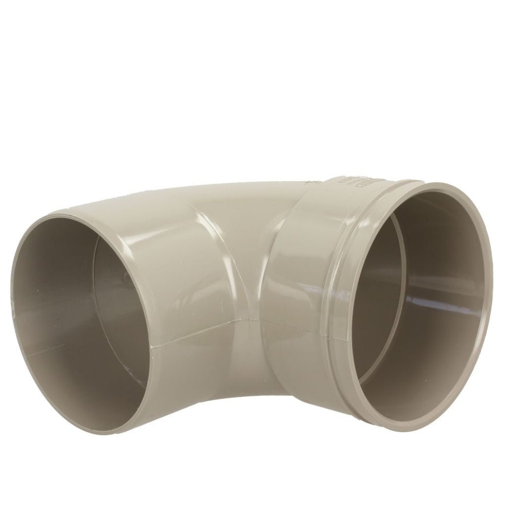 Davant 110mm Solvent Weld Soil 92 Degree Single Socket Bend - JJ Building Materials