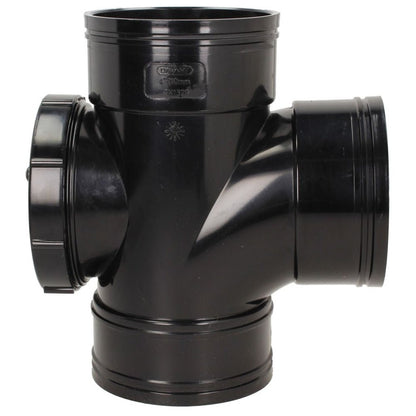 Davant 110mm Solvent Weld Soil 92 Degree Triple Socket Access Branch Tee - JJ Building Materials