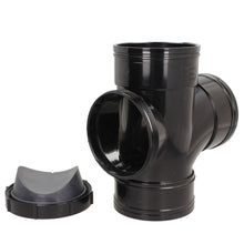 Davant 110mm Solvent Weld Soil 92 Degree Triple Socket Access Branch Tee - JJ Building Materials