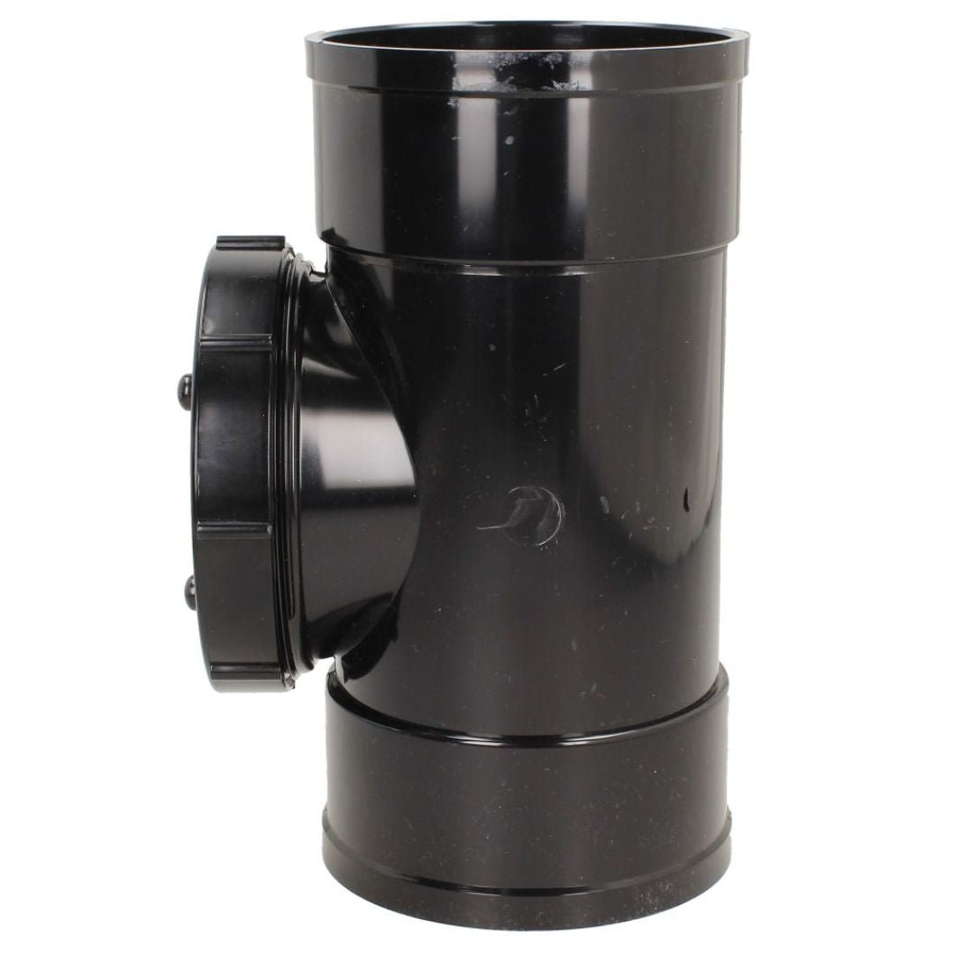 Davant 110mm Solvent Weld Soil Double Socket Access Pipe - JJ Building Materials