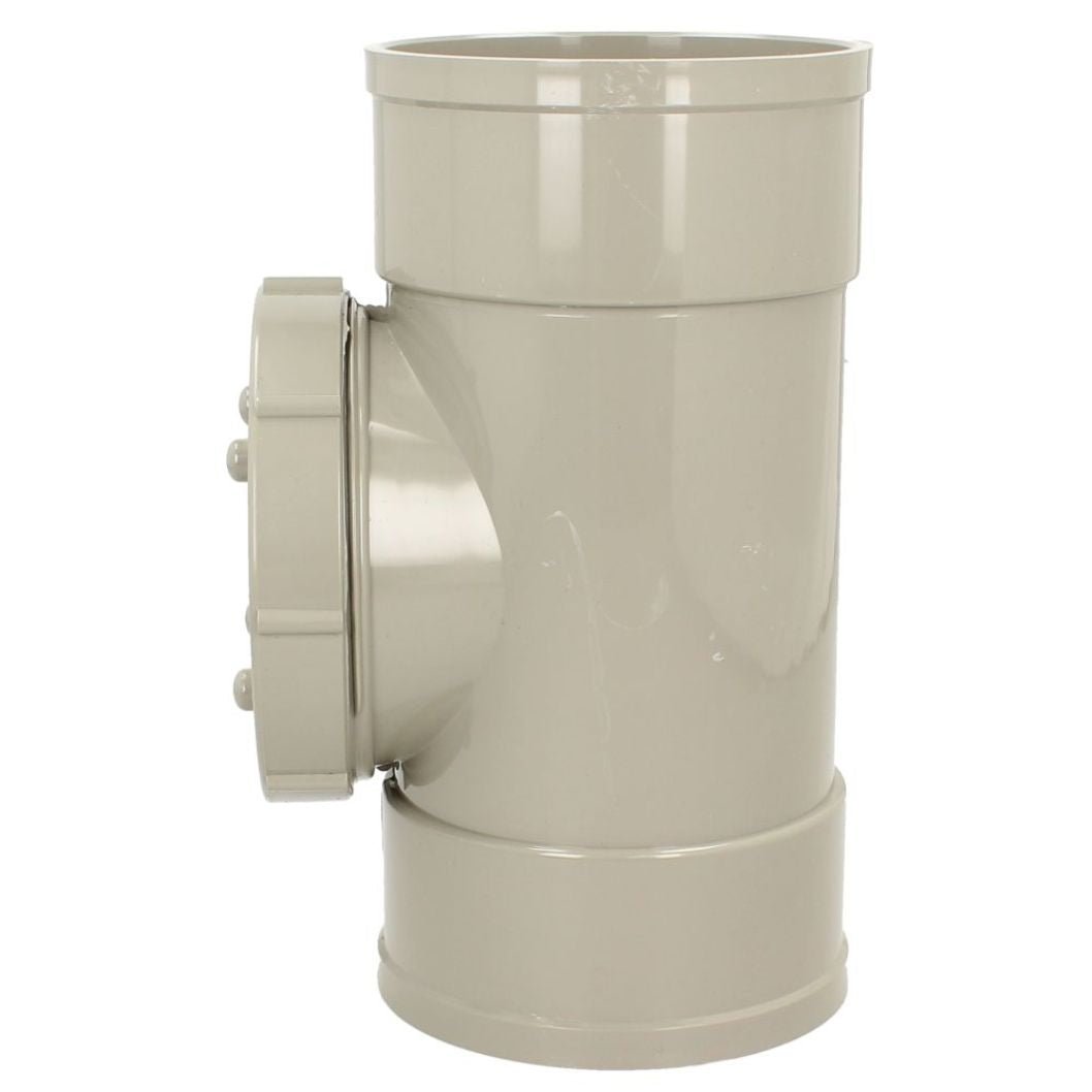 Davant 110mm Solvent Weld Soil Double Socket Access Pipe - JJ Building Materials