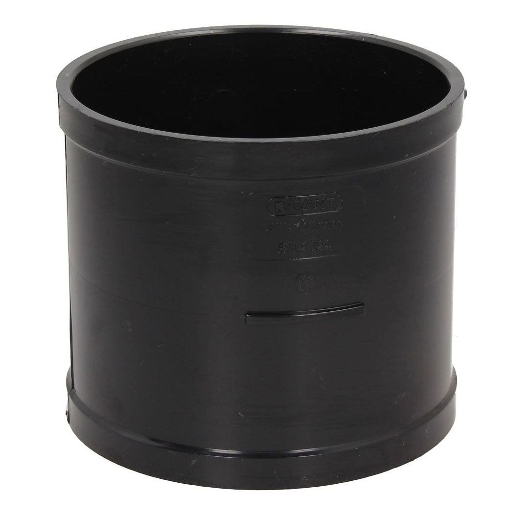 Davant 110mm Solvent Weld Soil Double Socket Coupler - JJ Building Materials