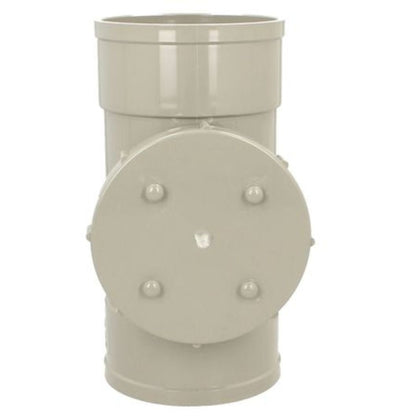 Davant 110mm Solvent Weld Soil Single Socket Access Pipe - JJ Building Materials