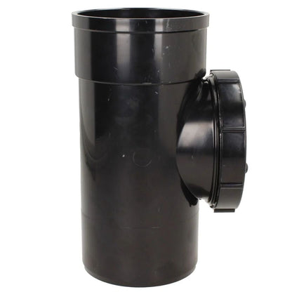 Davant 110mm Solvent Weld Soil Single Socket Access Pipe - JJ Building Materials