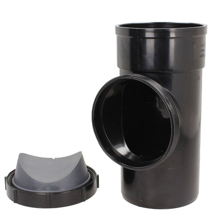 Davant 110mm Solvent Weld Soil Single Socket Access Pipe - JJ Building Materials