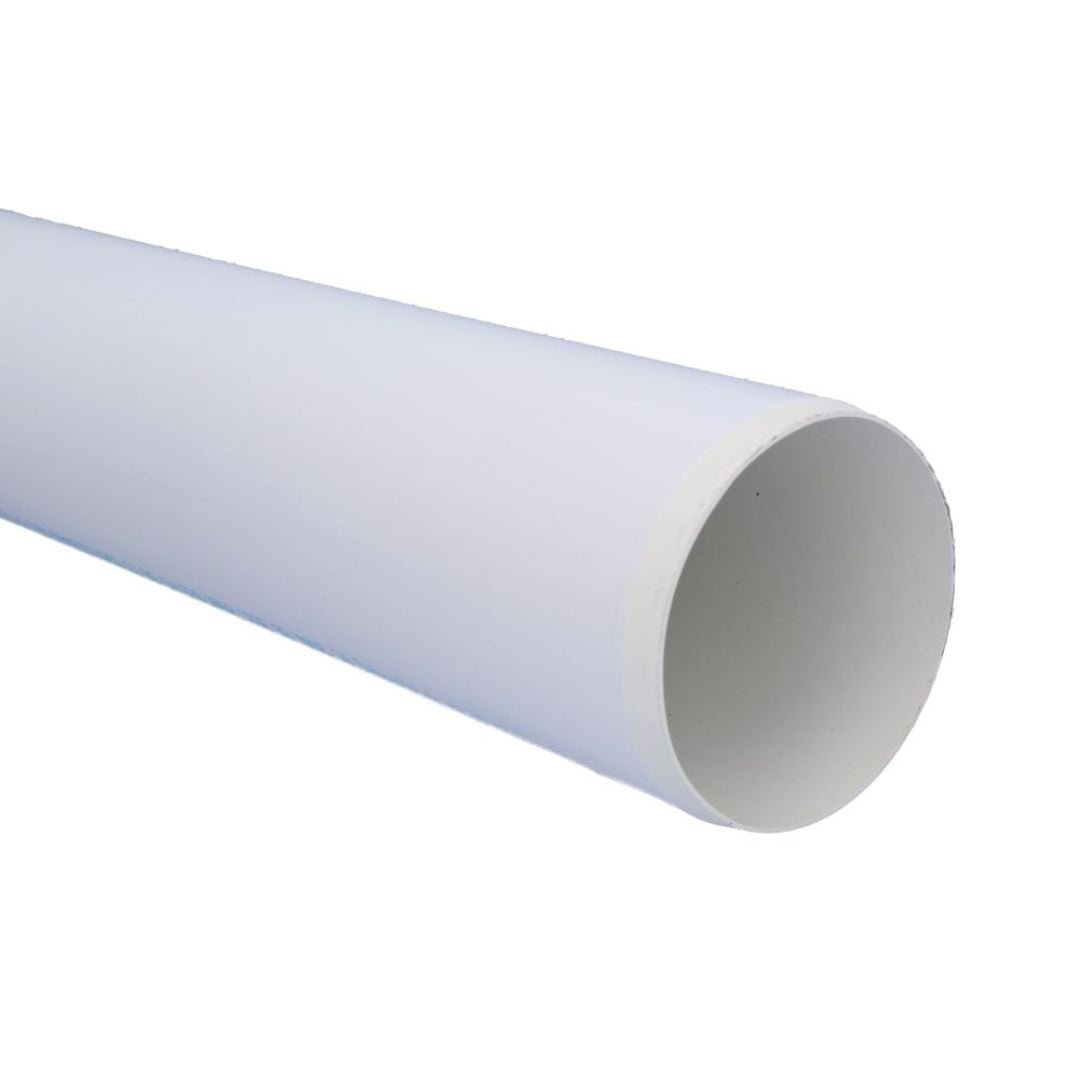 Davant 110mm x 3 Metre Plain Ended Soil Pipe - JJ Building Materials