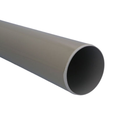 Davant 110mm x 3 Metre Plain Ended Soil Pipe