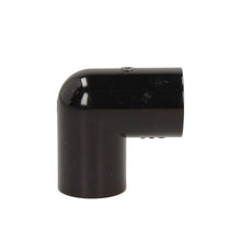 Davant 21.5mm Black Solvent Overflow 90 Degree Elbow - JJ Building Materials