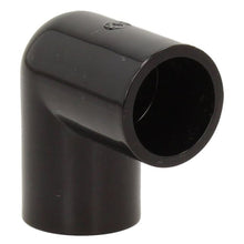 Davant 21.5mm Black Solvent Overflow 90 Degree Elbow - JJ Building Materials