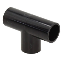 Davant 21.5mm Black Solvent Overflow Equal Tee - JJ Building Materials