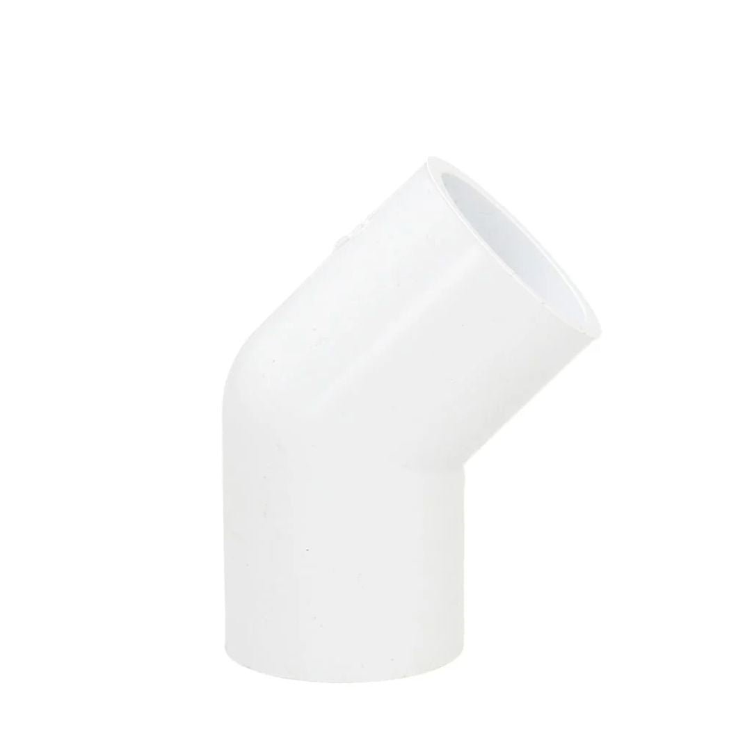 Davant 21.5mm Solvent Overflow 45 Degree Elbow - JJ Building Materials