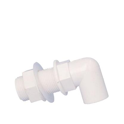 Davant 21.5mm Solvent Overflow Bent Tank Connector - JJ Building Materials