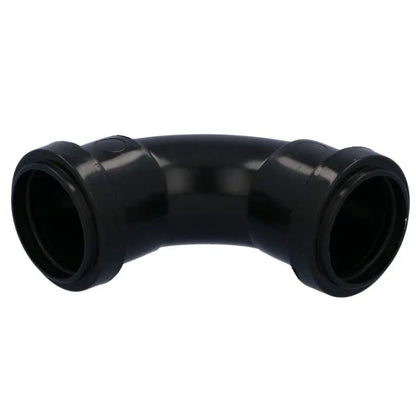Davant 40mm Black Push - Fit Waste Swept Bend - JJ Building Materials