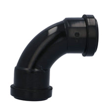 Davant 40mm Black Push-Fit Waste Swept Bend - JJ Building Materials