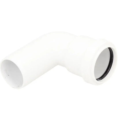 Davant 40mm White Push - Fit Waste 90 Degree Swivel Bend - JJ Building Materials