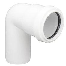 Davant 40mm White Push - Fit Waste 90 Degree Swivel Bend - JJ Building Materials