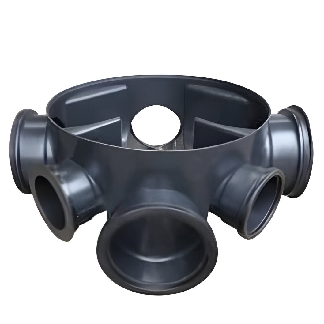 Davant 450mm PVC Manhole Chamber Base (2 x 160mm & 2 x 110mm) - JJ Building Materials