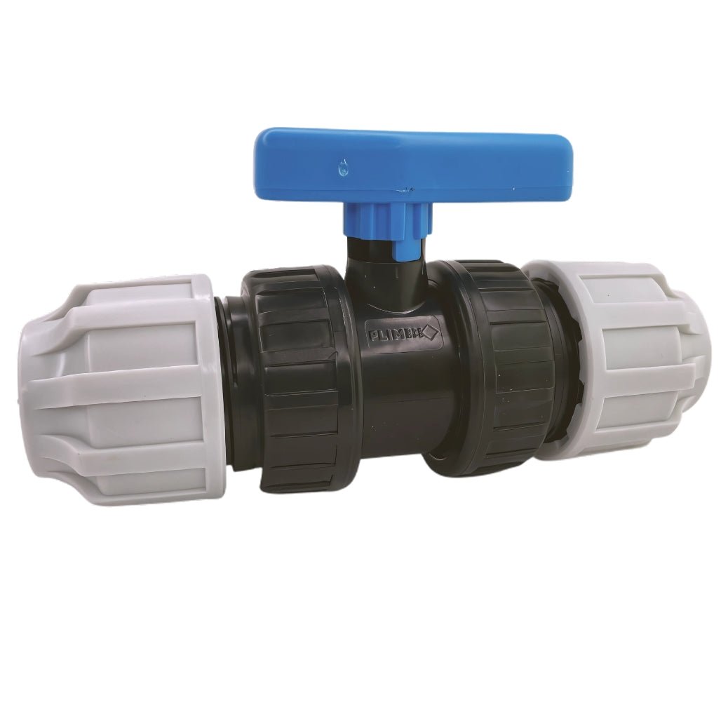 Davant MDPE PE - PE Compression Valve - JJ Building Materials