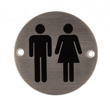 Deanta 3" Round Steel Unisex Sign 76mm Ø - JJ Building Materials