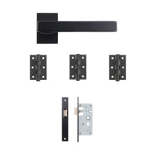 Deanta Argo Urban Latch Kit | 76x50x2mm Hinges - JJ Building Materials