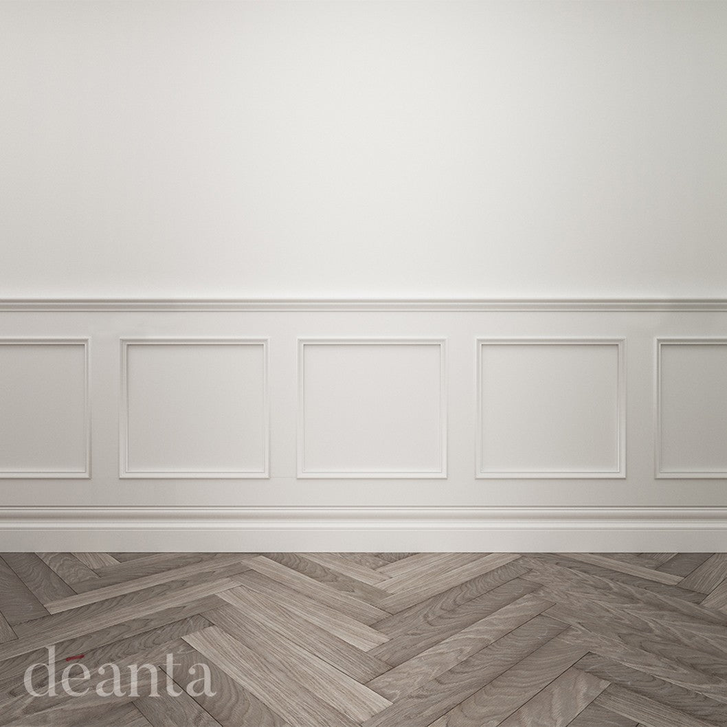Deanta Balmoral White Primed Wall Panelling FSC 2400mm Pack - JJ Building Materials