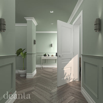 Deanta Balmoral White Primed Wall Panelling FSC 2400mm Pack - JJ Building Materials
