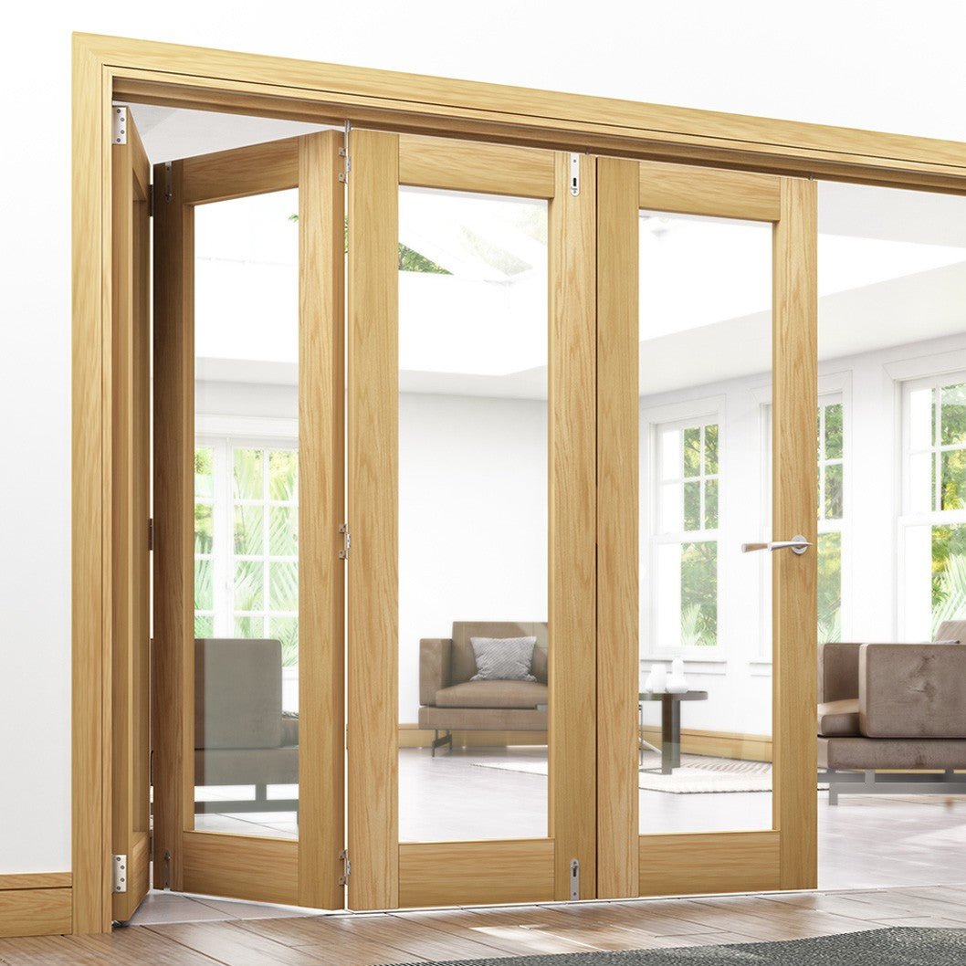 Deanta Bifold Frame Kit Unfinished Oak - JJ Building Materials