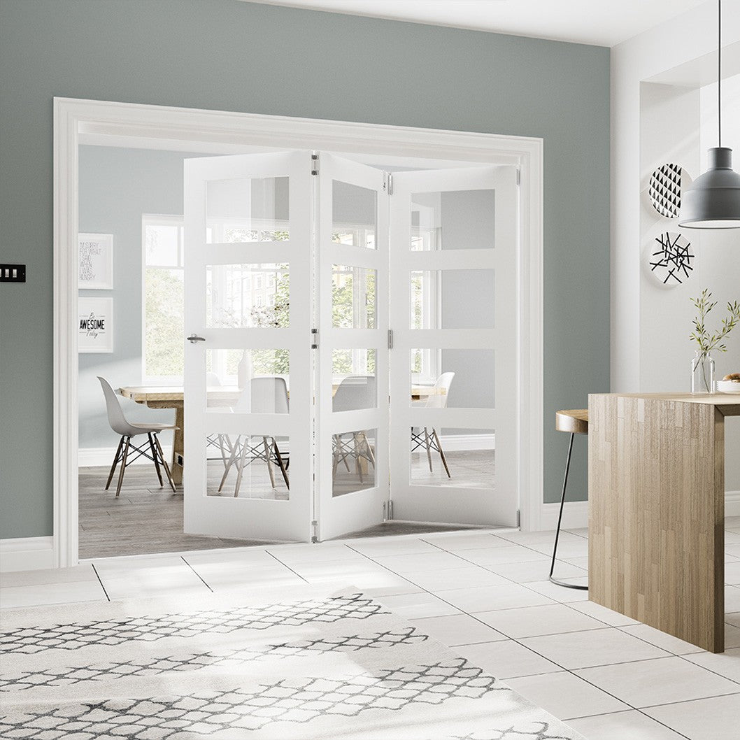 Deanta Bifold Frame Kit White Primed - JJ Building Materials