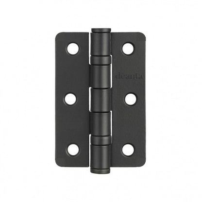 Deanta Black Steel BSEN 1935 Rated Hinges Pair of 76x50x2mm - JJ Building Materials