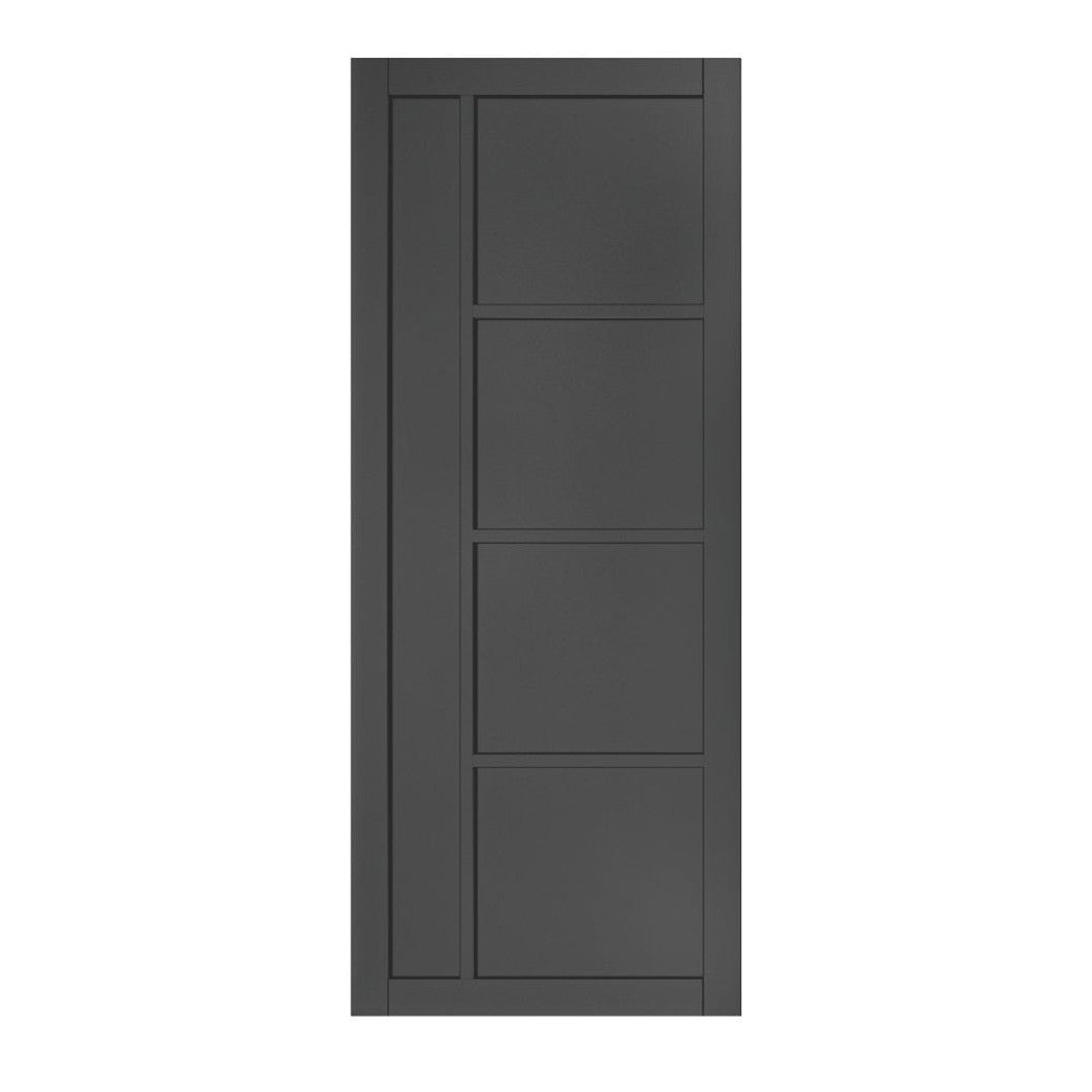 Deanta Brixton Black Prefinished FSC Internal Door - JJ Building Materials