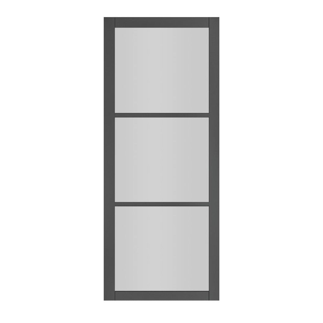 Deanta Camden Black Prefinished Glazed FSC Internal Door - JJ Building Materials