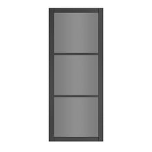 Deanta Camden Black Prefinished Tinted Glaze FSC Internal Door - JJ Building Materials