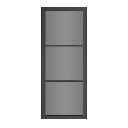 Deanta Camden Black Prefinished Tinted Glaze FSC Internal Door - JJ Building Materials