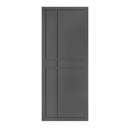 Deanta Dalston Black Prefinished FSC Internal Door - JJ Building Materials